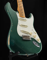 Used Fender Custom Shop Dual Mag Relic Stratocaster Faded Sherwood Green