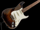 Used Fender Custom Shop 1955 Faded 2-Tone Sunburst Stratocaster Masterbuilt by Dale Wilson