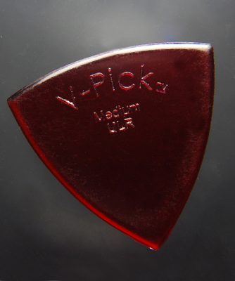 V-Picks Medium Pointed Ultra Lite Ruby Red-Accessories-Brian's Guitars