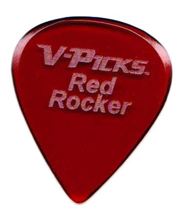 V-Picks Red Rocker-Accessories-Brian's Guitars