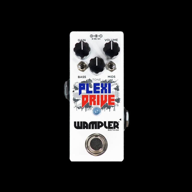wampler distortion pedals Wampler Plexi-Drive Mini British Overdrive Pedal Regular 194744148873