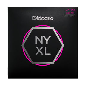 D'Addario NYXL45100, Set Long Scale, Regular Light, 45-100-Accessories-Brian's Guitars