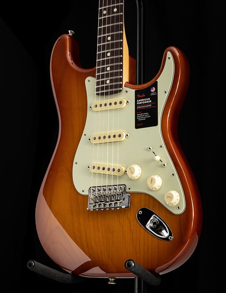 Fender American Performer Stratocaster Honey Burst