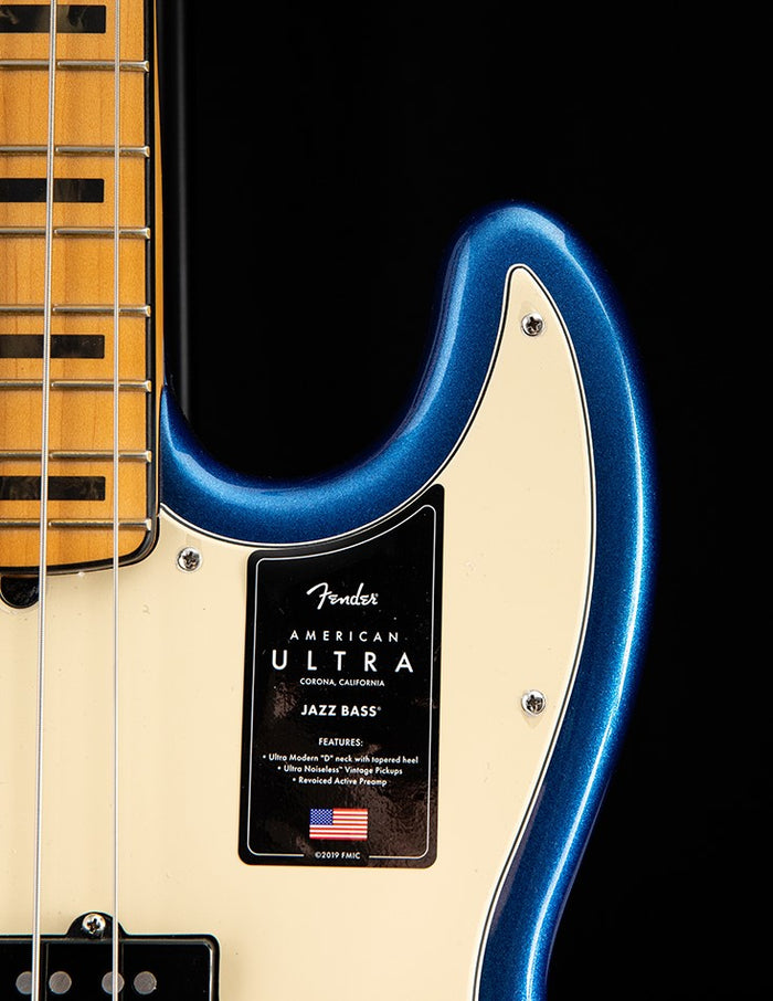 Fender American Ultra Jazz Bass Arctic Pearl | Jazz Bass Guitars