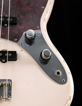 Fender Flea Jazz Bass Roadworn Faded Shell Pink