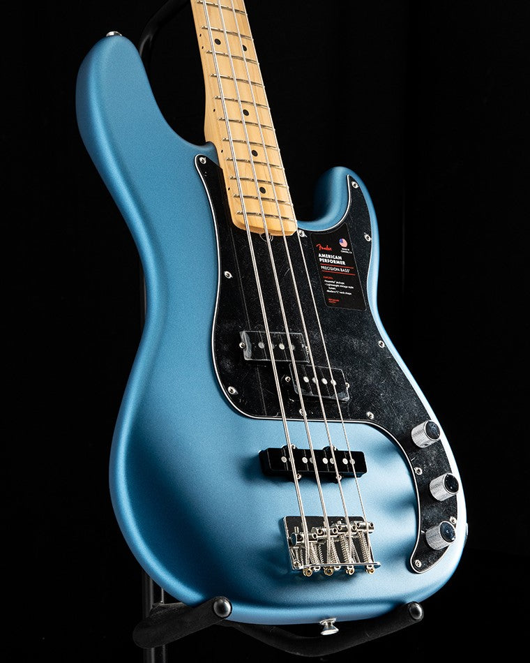 Fender Performer Precision Bass Satin Lake Placid Blue | Fender Bass
