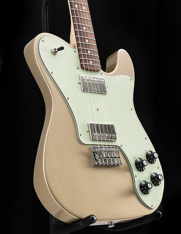 Fender Chris Shiflett Telecaster Deluxe Shoreline Gold