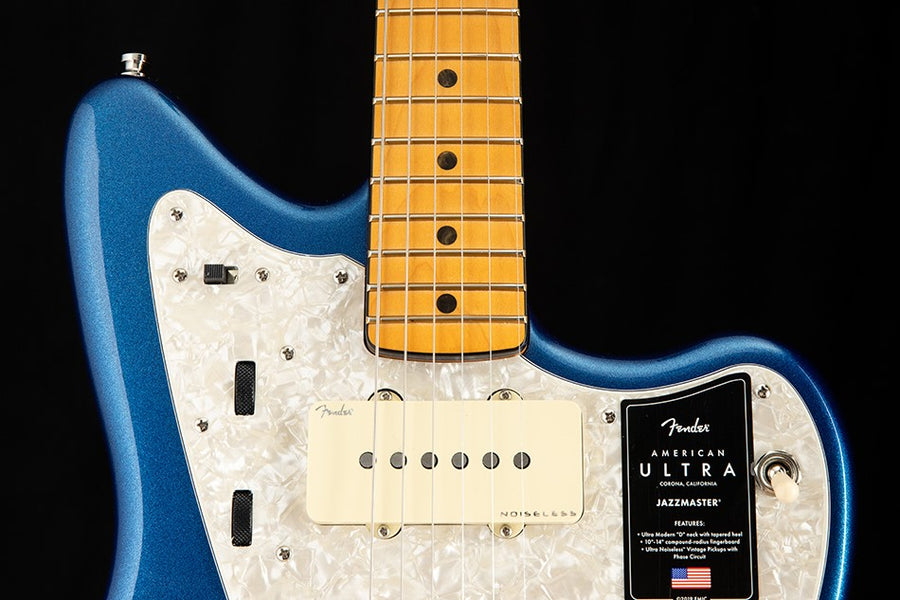Fender American Ultra Jazzmaster コブラブルー Fender American Ultra Jazzmaster Maple Fingerboard Cobra