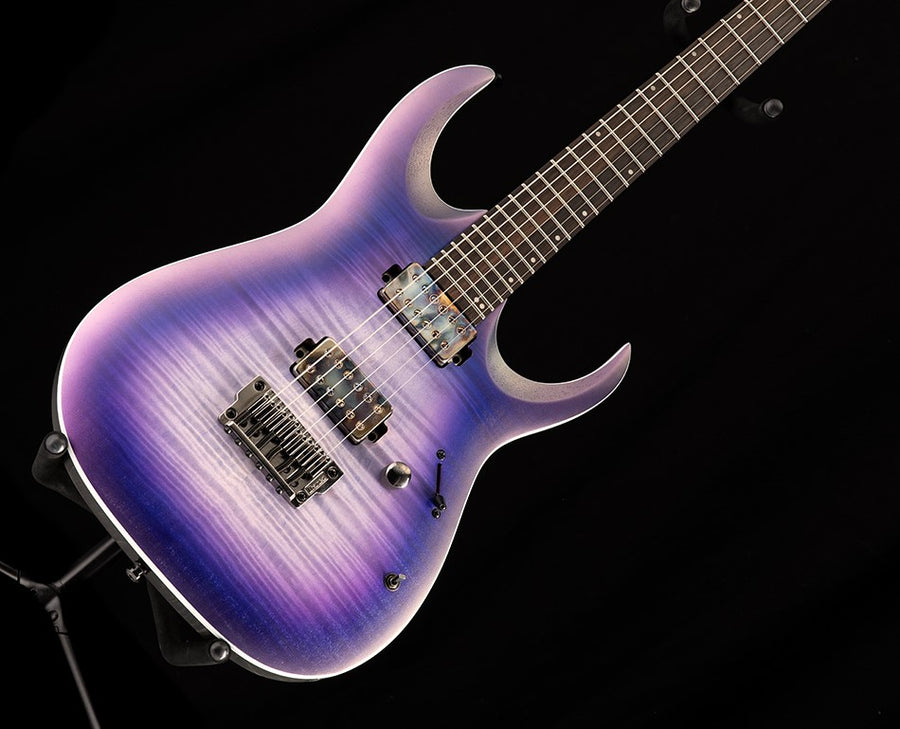 Used Ibanez RGA61AL Axion Label Electric Guitar Indigo Aurora Burst Fl