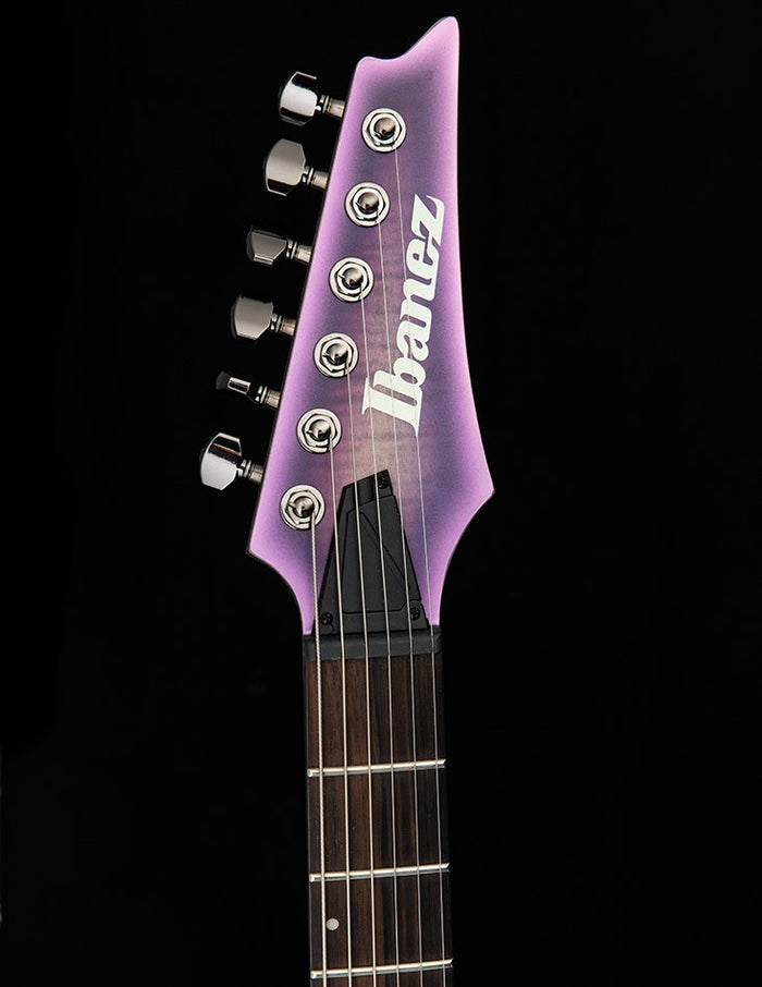 Used Ibanez RGA61AL Axion Label Electric Guitar Indigo Aurora Burst Fl
