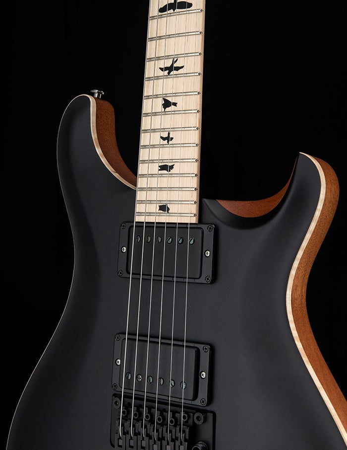 Paul Reed Smith DW CE 24 Floyd Dustie Waring Signature Black Top