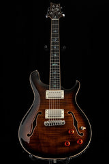 Used Paul Reed Smith SE Hollowbody II Piezo Black Gold Burst