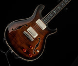 Used Paul Reed Smith SE Hollowbody II Piezo Black Gold Burst