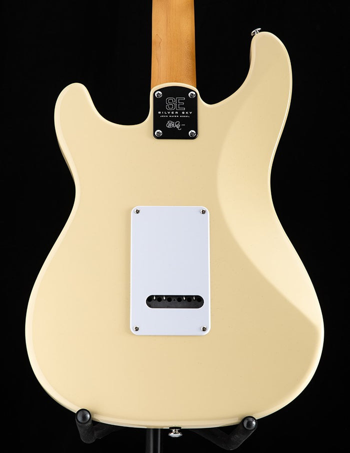 PRS SE Silver sky MOON WHITE　レフティ　希少カラー Amazon.com: PRS SE Silver Sky Lefty, Moon White with Gigbag