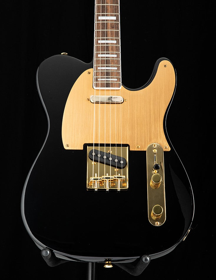 Squier 40th Anniversary Telecaster, Gold Edition Stratocaster Black