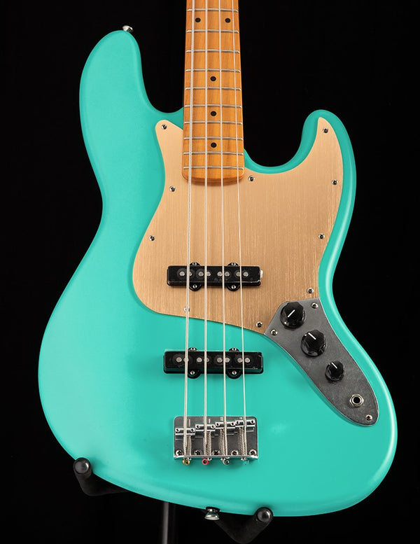 Squier 40th Anniversary Jazz Bass Satin Seafoam Green, Vintage Edition