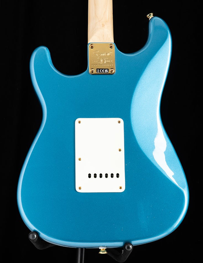 Squier 40th Anniversary Gold Edition Stratocaster Lake Placid Blue
