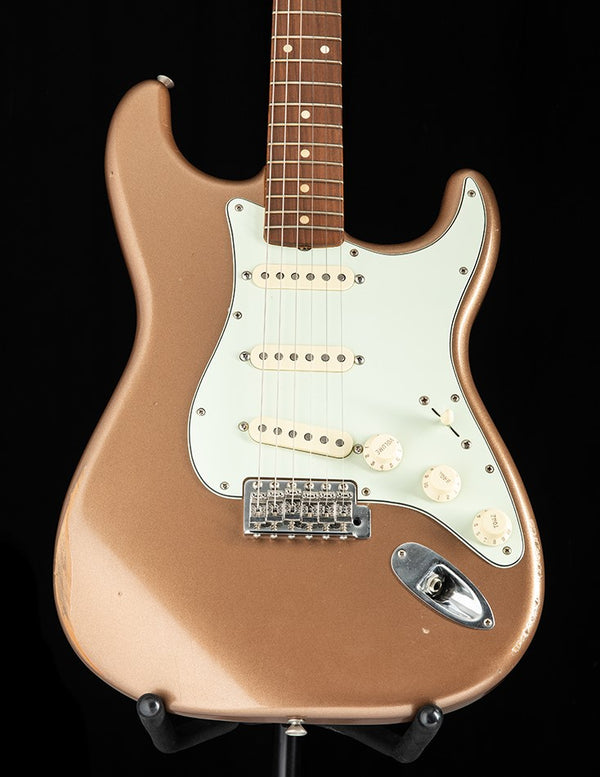 Used Fender Road Worn '60s Stratocaster Firemist Gold Limited Edition